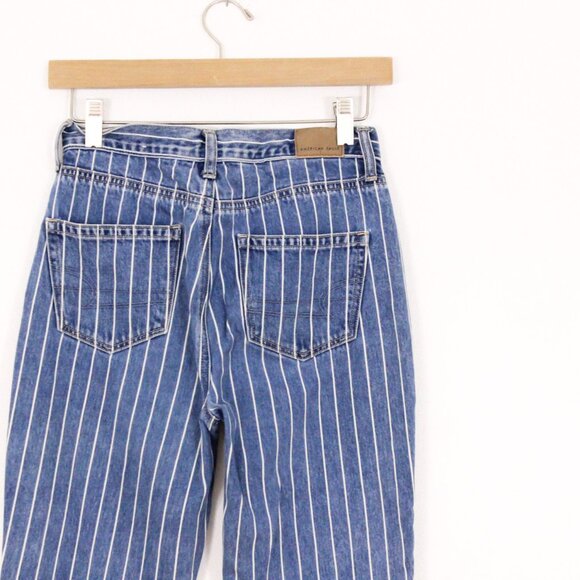 *American Eagle Outfitters Pinstripe Mom Jean - Picture 7 of 7